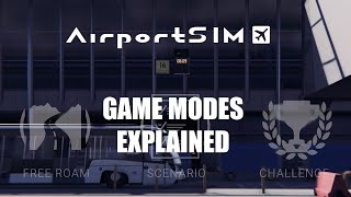 AirportSim - Official Game Modes Trailer 🎮