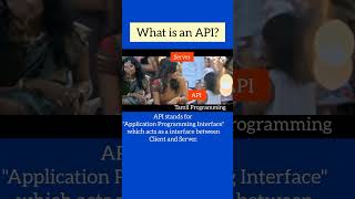 What is the API ? #api