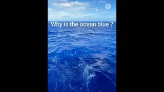 Why is the ocean blue in colour