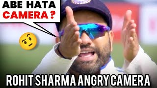 Rohit Sharma ANGRY On Cameraman, Caught Abusing on Screen | India vs England Test Match 2024 🤨