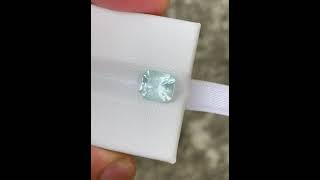 1.72 carats | Aquamarine Stone Custom Precision Cut African Gemstone #aquamarine #gemstone