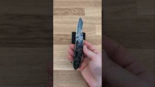 Snout Front Flipper with Damascus and Raffir by Corrie Schoeman