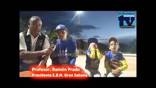 Entrevista al Prof. Ramón Prado Entrenador de la Escuela de Béisbol Menor Gran Sábana...