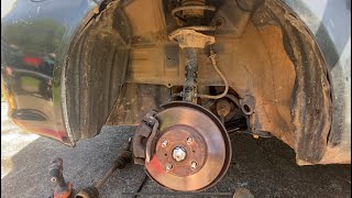 How To Replace the CV Axle on a 2003 Toyota Echo