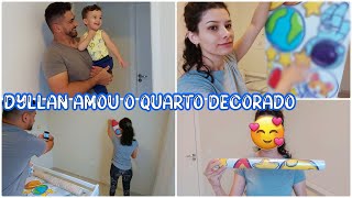 CHEGOU O QUE FALTAVA PARA A DECORAÇÃO, CONSEGUIMOS FINALIZAR + REAÇÃO DO DYLLAN |Amanda Maria