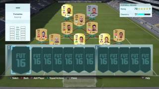 FIFA 16 Building A Team From Opened Packs