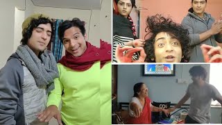 Sumedh, Mallika, Basanth fun on sets || Radhakrishna serial actor's off-screen masti