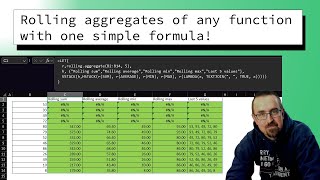 Rolling aggregates of any function with one simple formula!