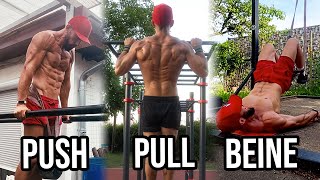 Muskeln aufbauen OHNE GYM! Kompletter Calisthenics Trainingsplan