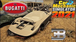 Bugatti EB 110 SS Full Carbon Restoration -Car Mechanic Simulator 2021