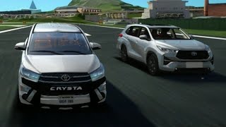 INNOVA HYCROSS VS INNOVA CRYSTA DRAG RACE !! INNOVA HYCROSS GTA SA / INNOVA CRYSTA GTA SA