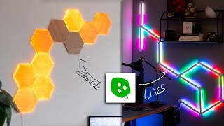 Les lumières connectées les plus originales !!! Nanoleaf Elements/nanoleaf Lines