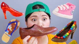 Giày thạch sô cô la Mukbang DONA