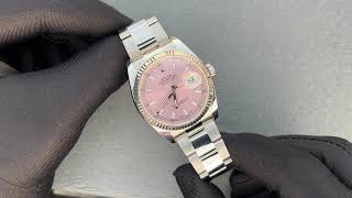 Rolex Datejust 36 - Pink 116234 GRAILTIMECO.COM