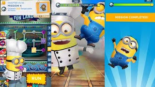 Minion Rush Chapter 41 Mission 4 Commit 242 Despicable Actions SuperSilly Funland Run#810 @De_Epic