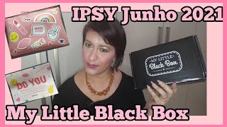 My Little Black Box - Bag IPSY Junho 2021 - Box Gringa - muito fofos