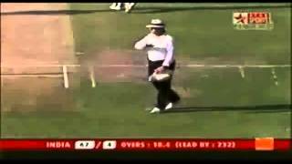 ComeBack Test  Sourav Ganguly 25 vs SA   1st Test , 2nd Innings   2006