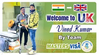 Vinod Kumar's Masterful UK Journey with Masters Visa | Study Abroad Success Story