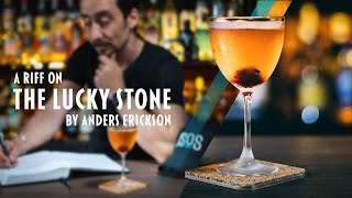 I made a Riff on The Lucky Stone Cocktail by @AndersErickson