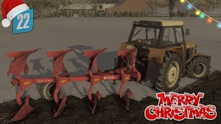 Zimowa Orka w Śniegu!❄️URSUS POWER🔥Farming Simulator 22 | MacieQ