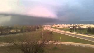 Damaging Tulsa, Oklahoma Tornado/Wallcloud 3-29-16