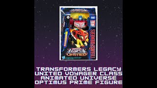 Transformers Legacy United Voyager Class Animated Universe Optimus Prime Review