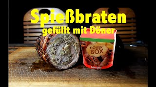 Spießbraten gefüllt mit Döner