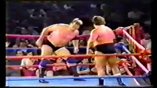 Stan Hansen vs. David Sammartino