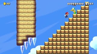 CO-DA's What if the staircase in front of the goal was really long?! (Super Mario Maker 2)