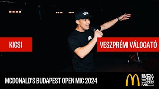 McDonald's Budapest Open Mic válogató – Veszprém // KICSI: Béke és története