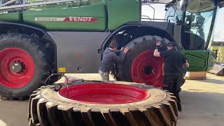 Rogator fendt wheel swoop