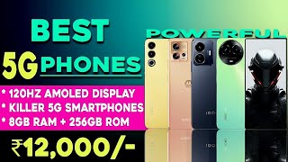 Best 5G Phones Under 12,000rs in 2024  | Top 5 smartphones under 12k | Phones under 12k