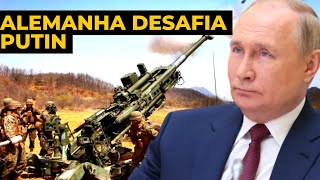 ALEMANHA DESAFIA PUTIN E ENTREGA ARMAS A UCRÂNIA