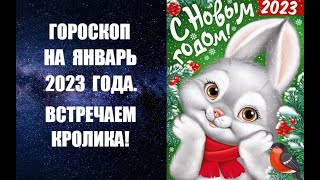 ГОРОСКОП НА ЯНВАРЬ 2023 ГОДА. ВСТРЕЧАЕМ КРОЛИКА! Астропрогноз на январь 2023 года