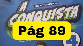 A Conquista  - Matemática  - 4° ano - pág 89 - Encontrando palavras - Unidade de medida