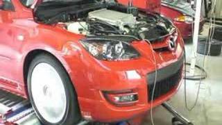 Mazdaspeed 3 on Dyno Dynamics