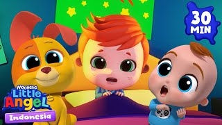 Monster Baik di Bawah Tempat Tidur? | Little Angel Bahasa Indonesia | Kartun dan Lagu Anak