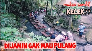 Wisata Sumber Biru Jombang|| tempat nongkrong ditengah sungai