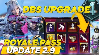 A4 ROYALE PASS l DBS UPGRADE l X-SUIT RETORNANDO - UPDATE 2.9 PUBG MOBILE