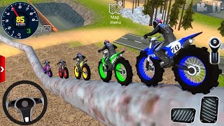 Extreme Dirt Motocross Bike Multiplayer Offroad Mud Racing Motorcycle Stunt For Android 3D Gameplay