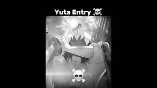 Yuta Badass Entry ☠️ #gojo #sukuna #anime