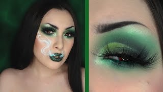 420 Green Smokey Eye | Makeup Tutorial