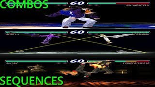 Tekken 2 - COMBO SEQUENCES!