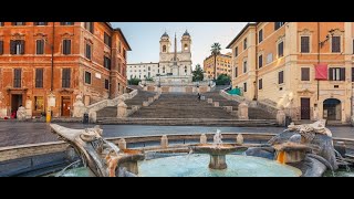 Roma, plaza del pueblo, centro, avenida del Corso y plaza España turismo Italia.