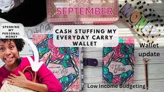 CASH STUFFING & SPENDING MY PERSONAL MONEY | UPDATE ON WALLETS | BUDGETING FOR BEGINNERS | 2023