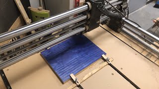 Onefinity Cnc live carving Betsy Ross Union