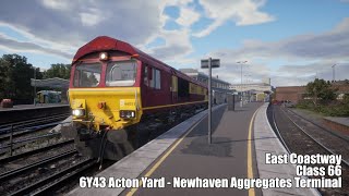 TSW2 6Y43 Acton Yard - Newhaven Aggregates Terminal - East Coastway