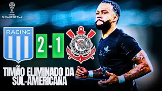 RACING X CORINTHIANS AO VIVO | JOGO DE VOLTA SEMIFINAL COPA SUL-AMERICANA 2024