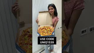 #ad Code: UNIQ1539 || Link in comments || Details in Description, #dominos #shorts #youtubeshorts