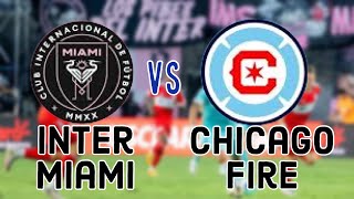 Inter Miami Fc Vs Chicago fire Fc match highlights 2:1